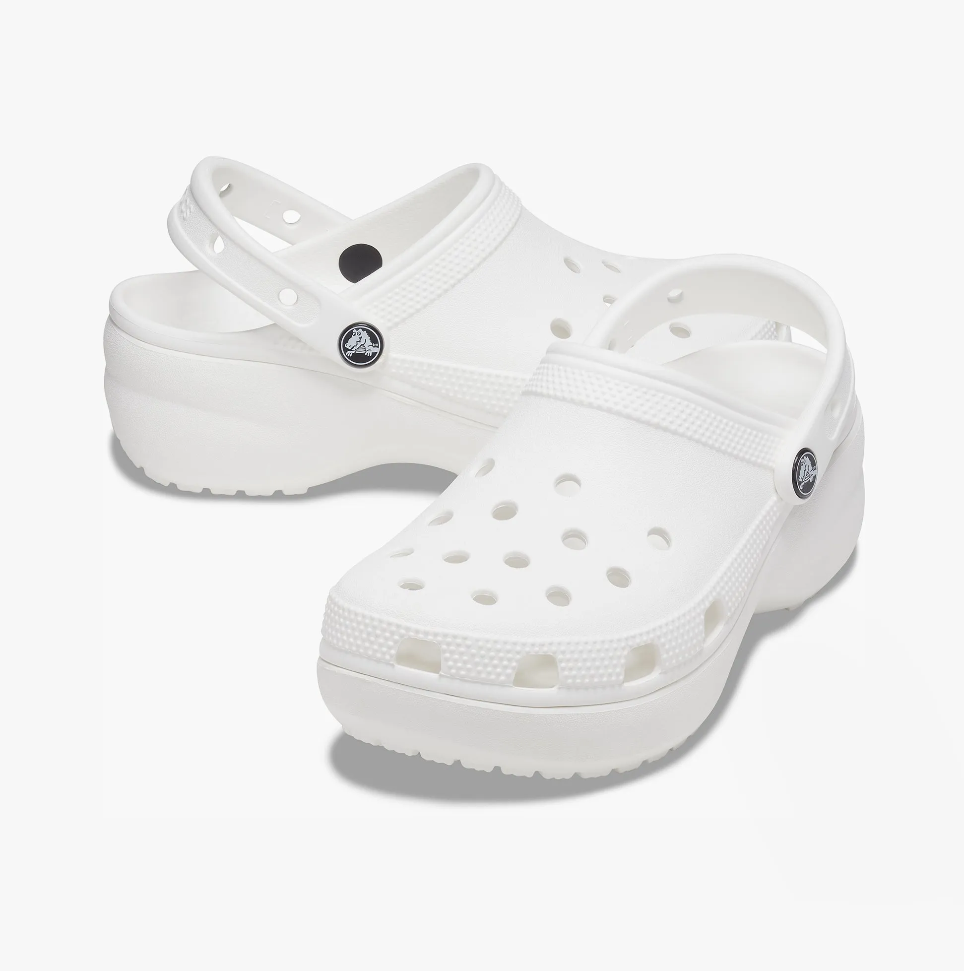 206750-100 CLASSIC PLATFORM Ladies Clogs White