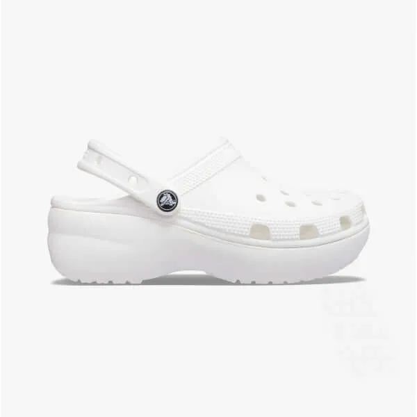 206750-100 CLASSIC PLATFORM Ladies Clogs White