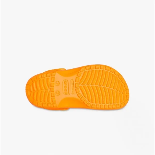 206991-83A CLASSIC Kids Clogs Orange Zing