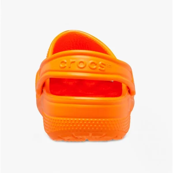 206991-83A CLASSIC Kids Clogs Orange Zing