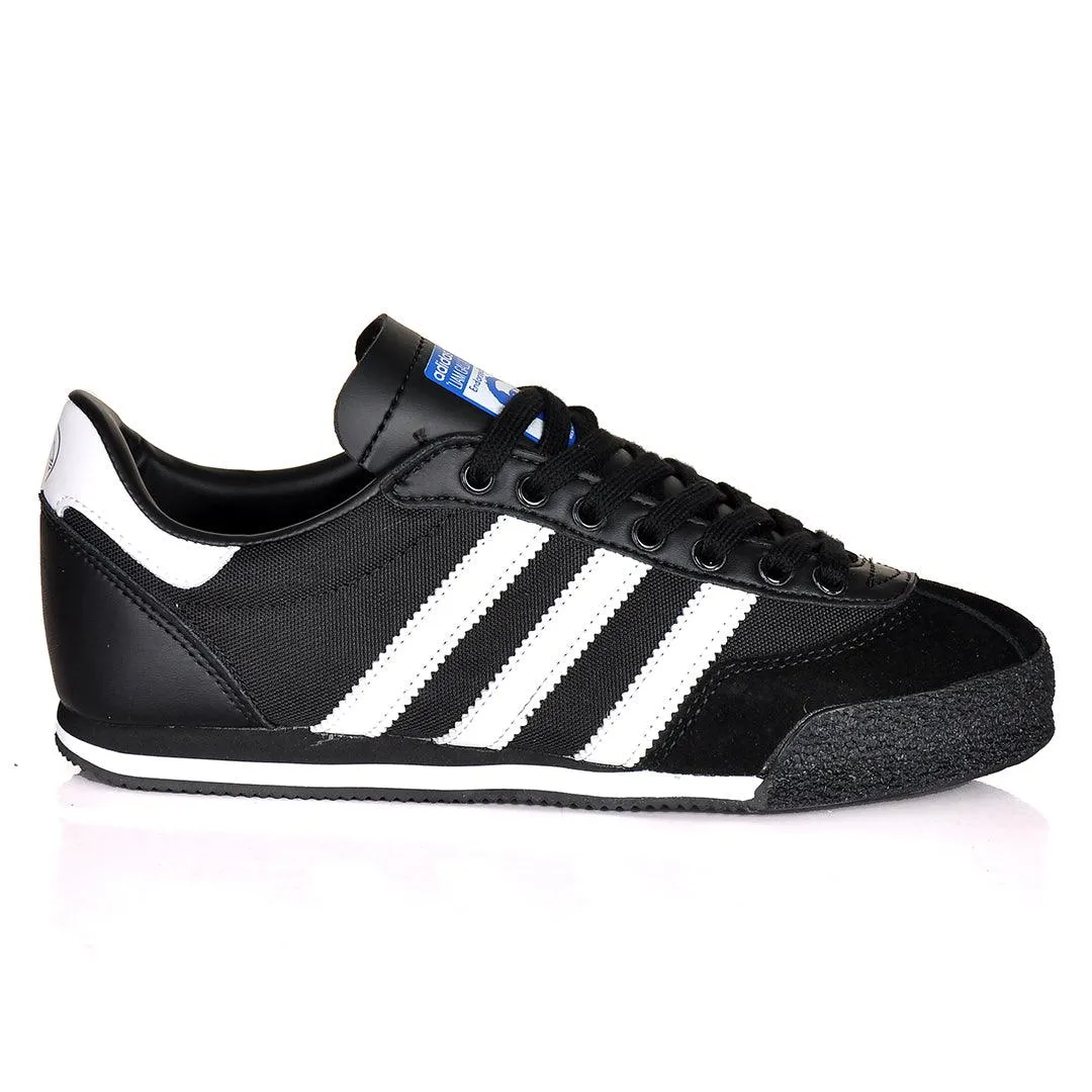 AD Samba OG 3 Stripes Low Sneakers- Black