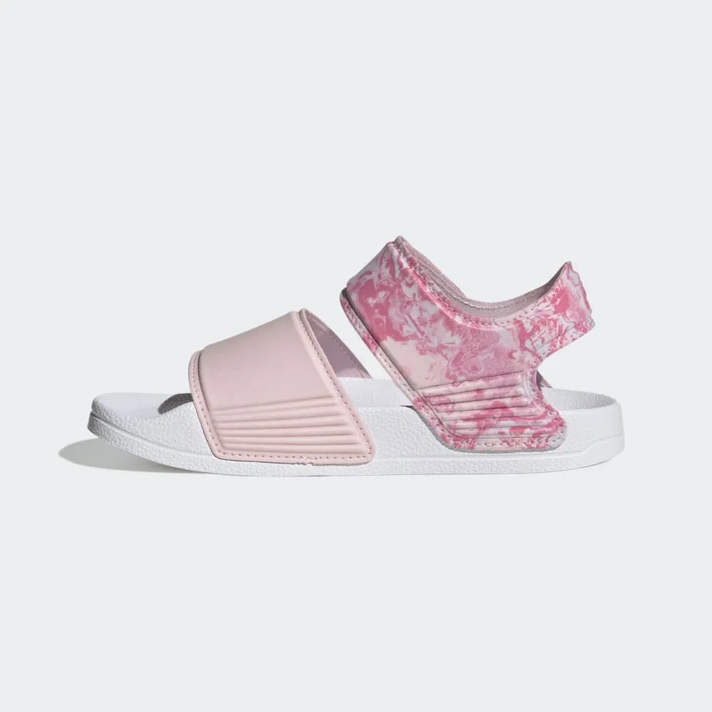 Adidas Kids Adilette Sandal - Pink/White