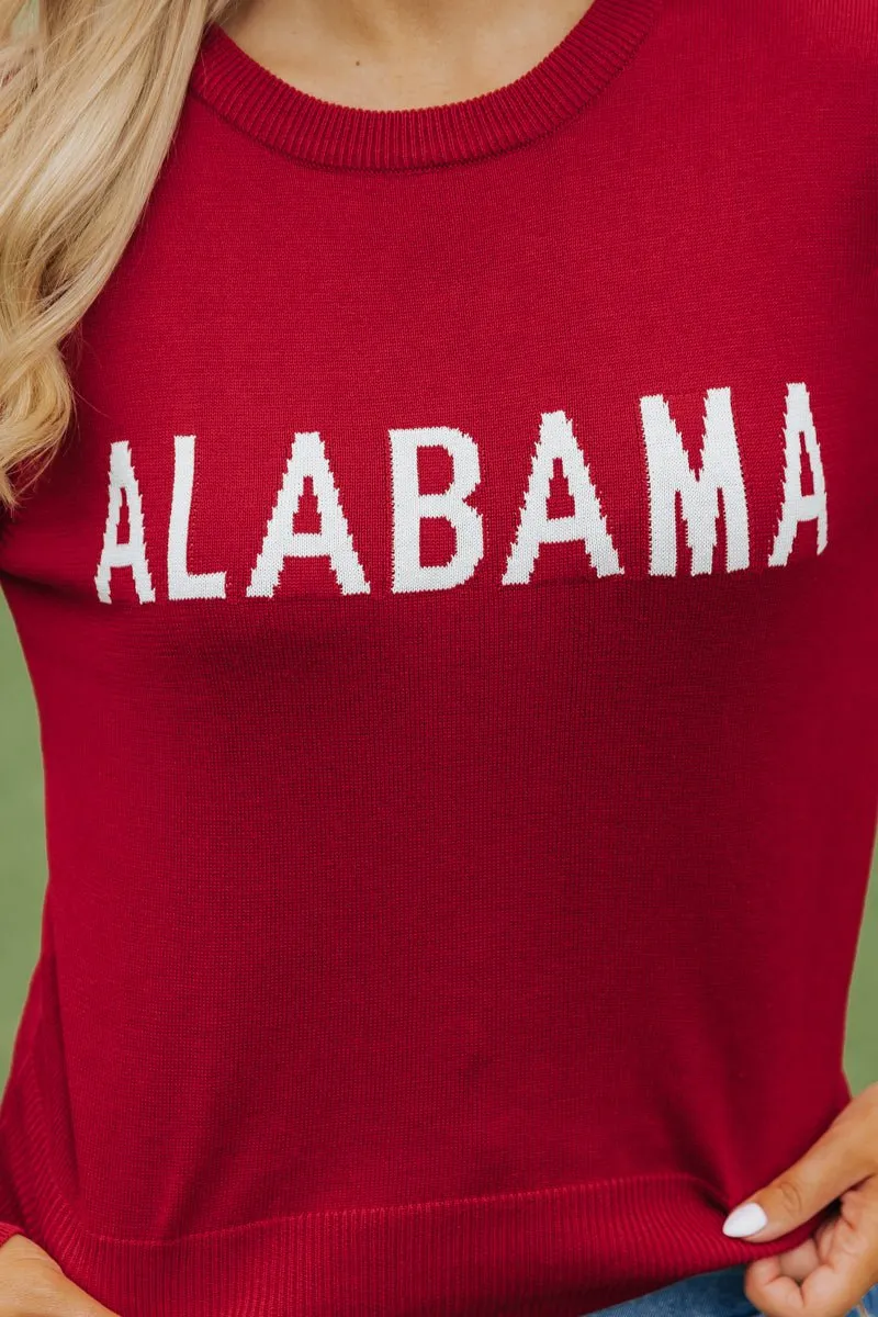 Alabama Game Day Crew Neck Sweater - FINAL SALE