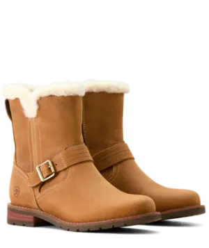 Ariat Ladies Savannah Sherpa Camel Tan Waterproof Boot-10053768