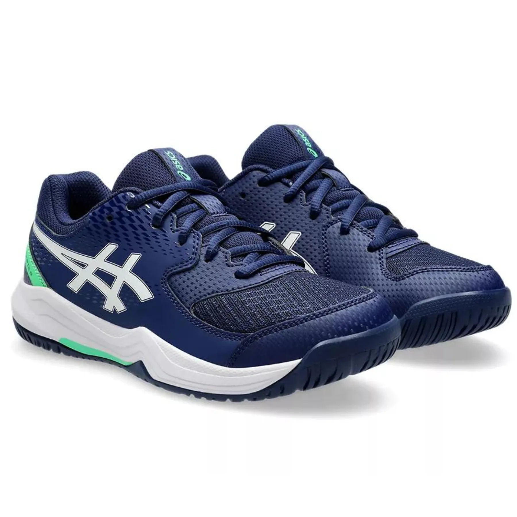 Asics Gel Dedicate 8 GS Tennis Shoes - Blue Expanse/White