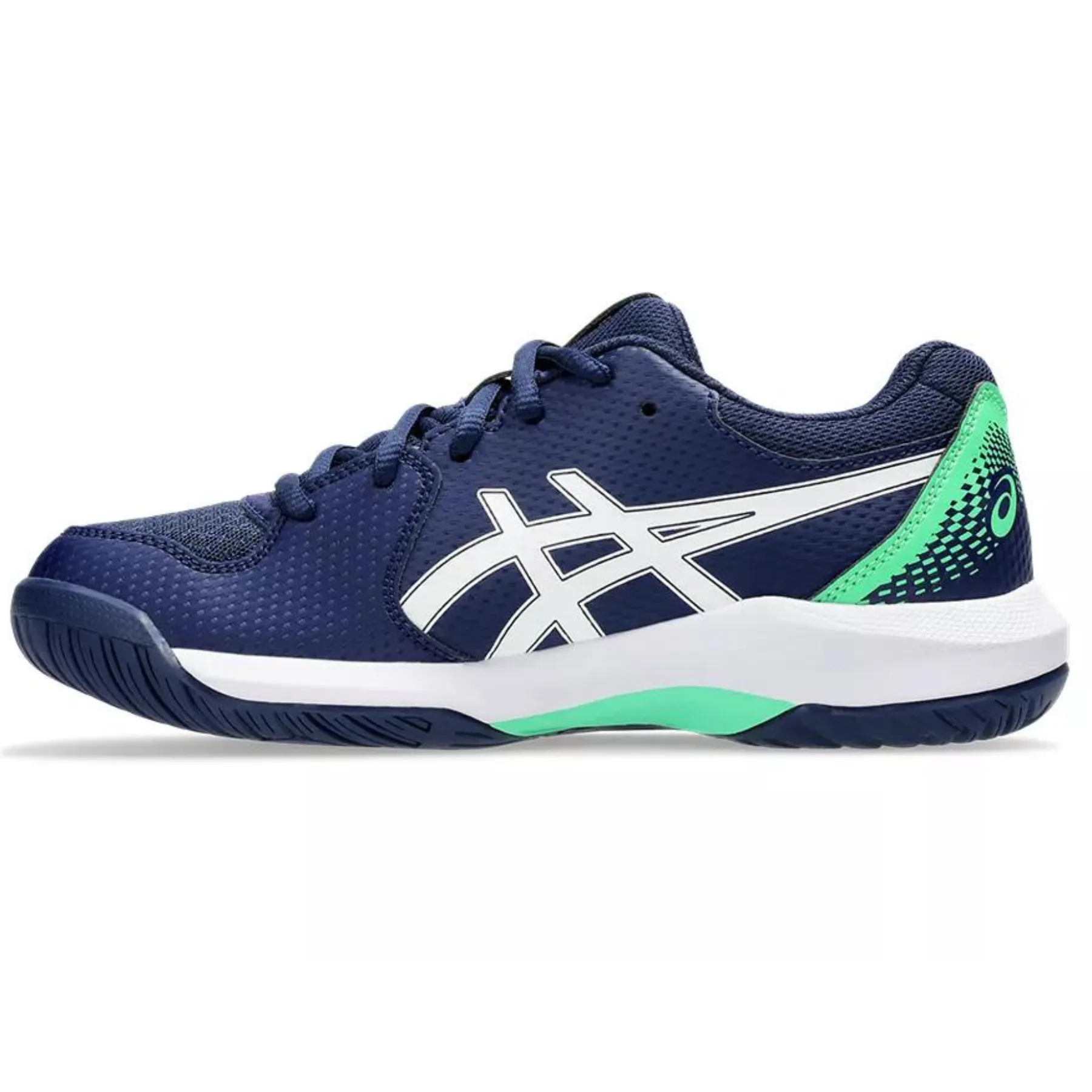 Asics Gel Dedicate 8 GS Tennis Shoes - Blue Expanse/White