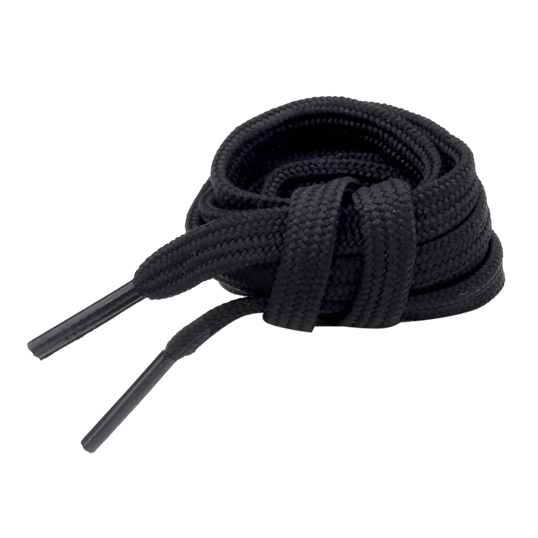 Bacca Bucci Sneaker Shoe Laces | Flat | Black-Orange