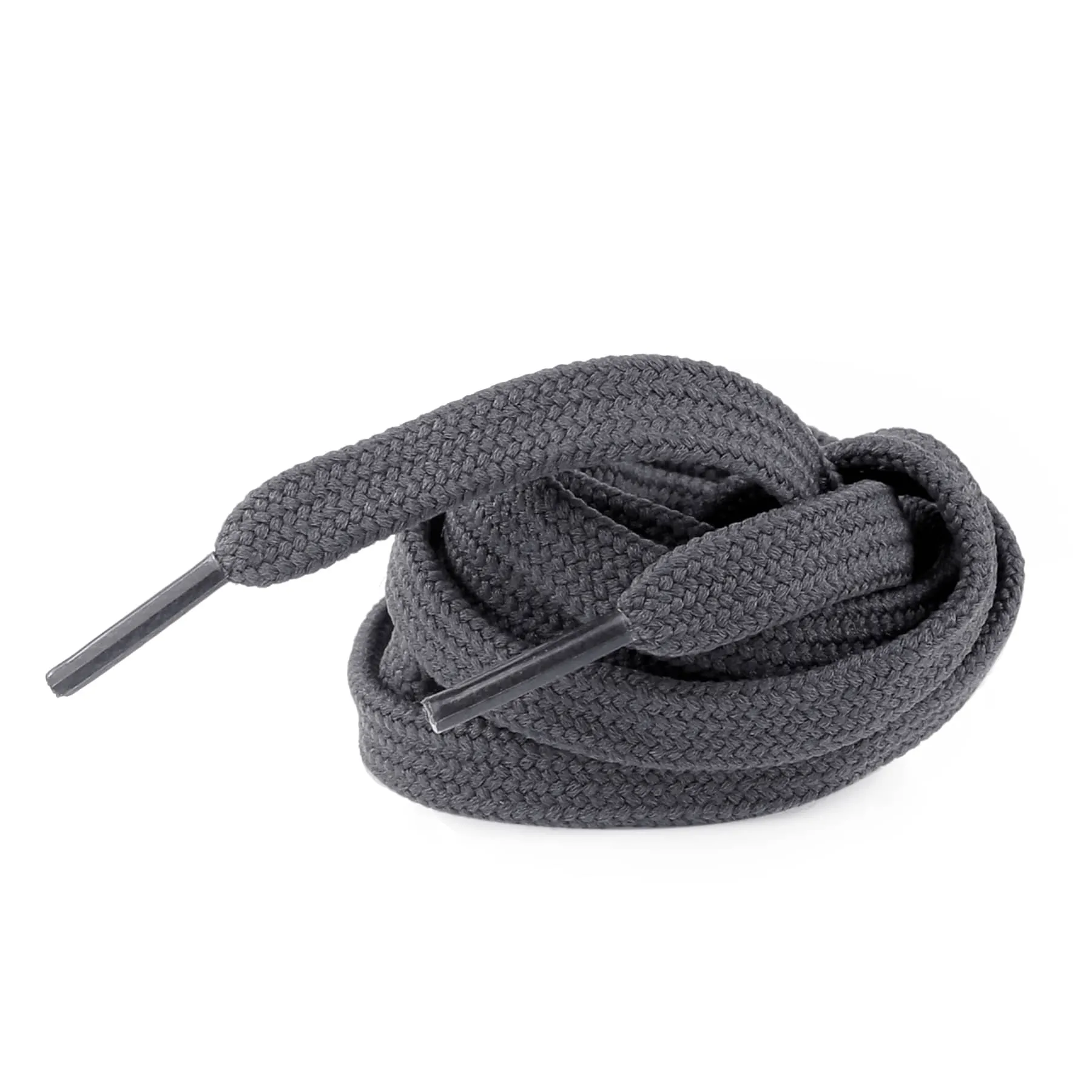 Bacca Bucci Sneaker Shoe Laces | Flat | Black-Orange