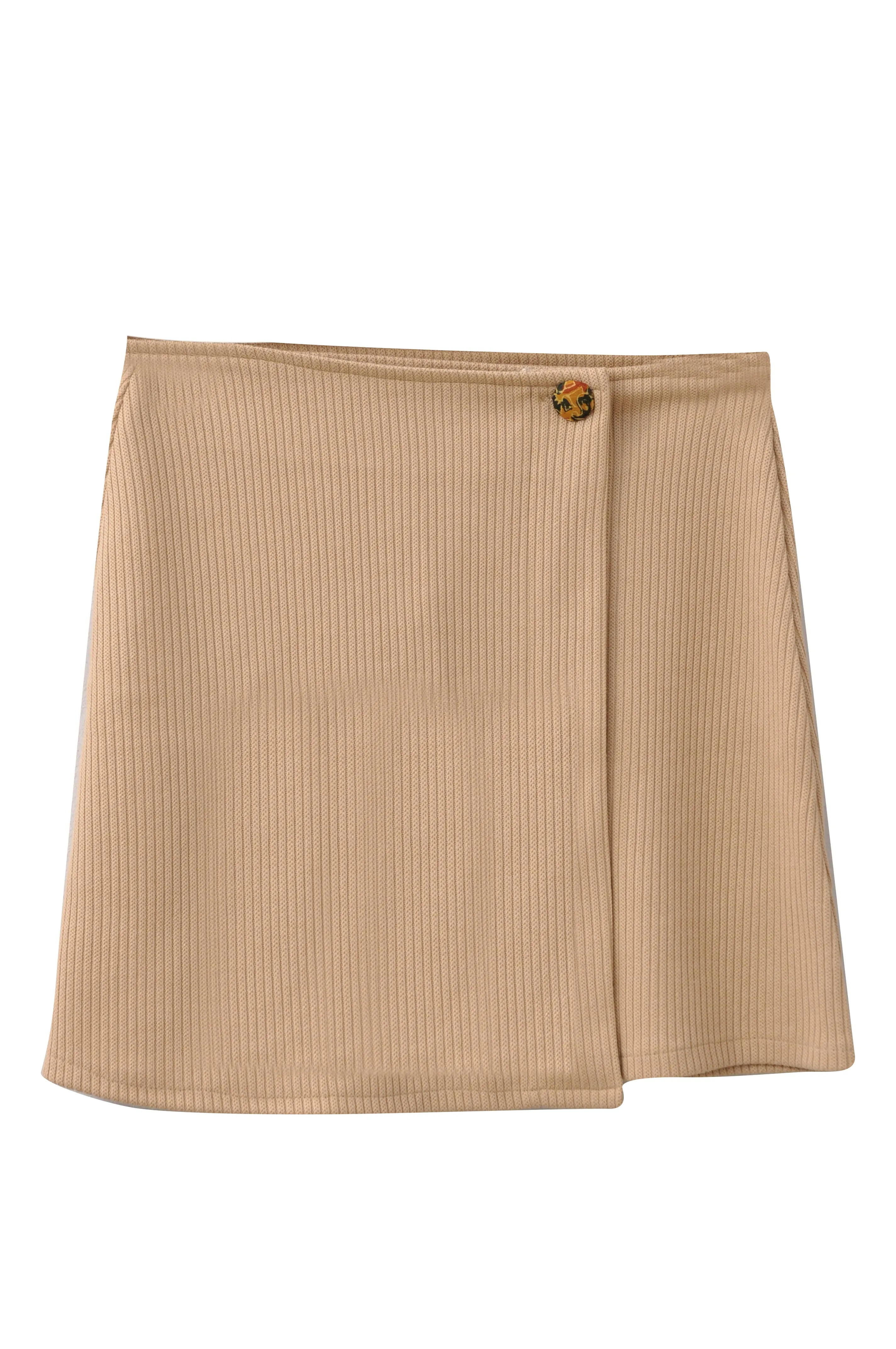 Better days Mini Skirt Beige