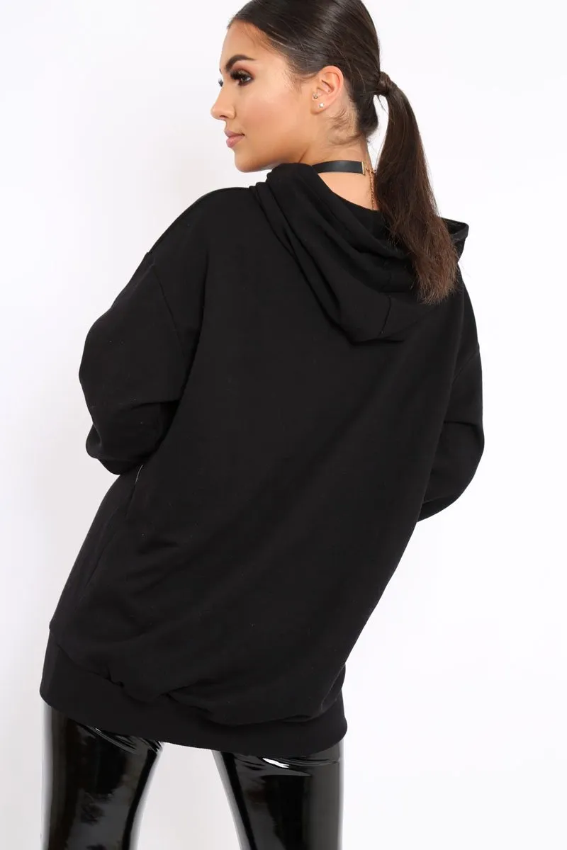 Black Think For Yourself Jumper - Acie