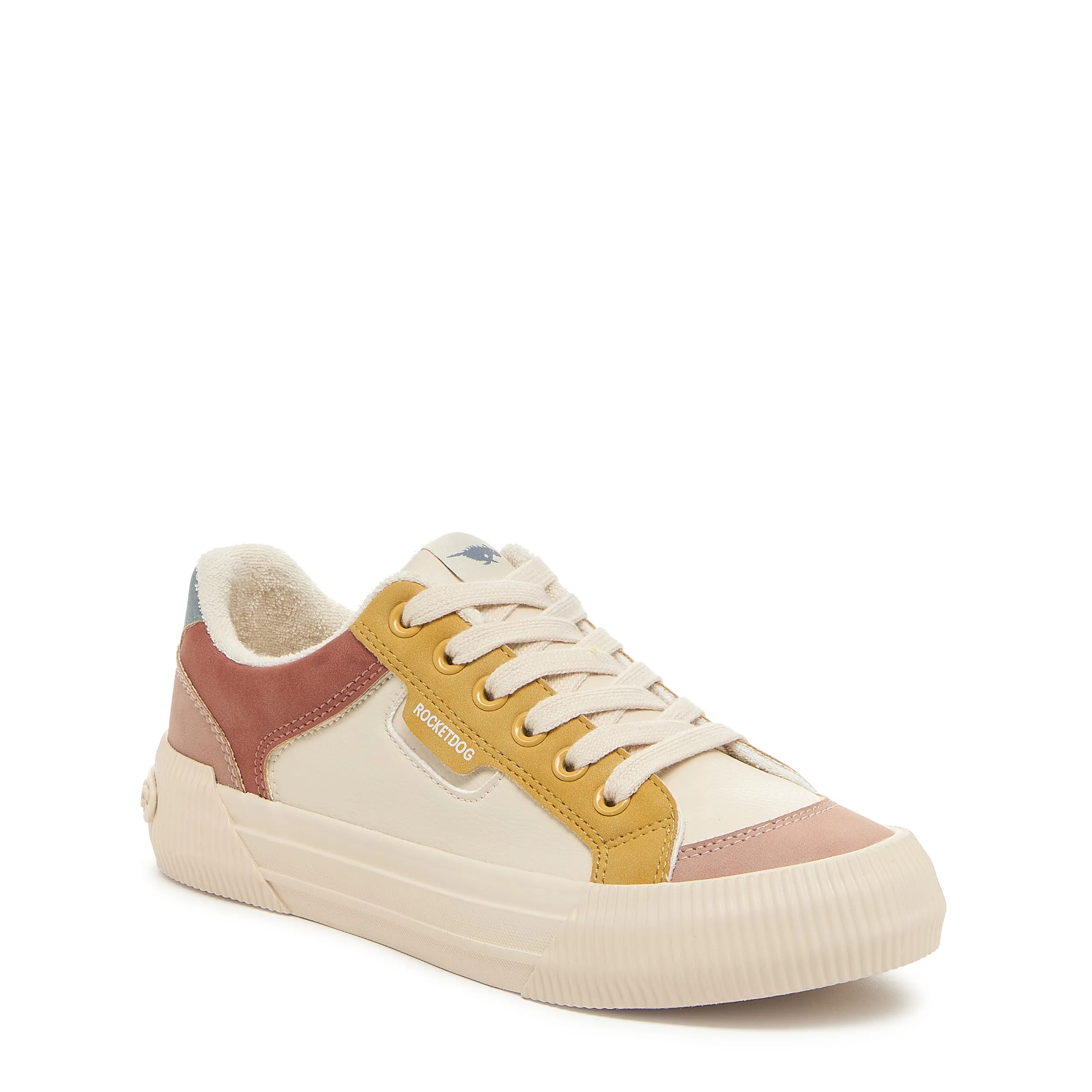 Cheery Tan Colour Block Trainers