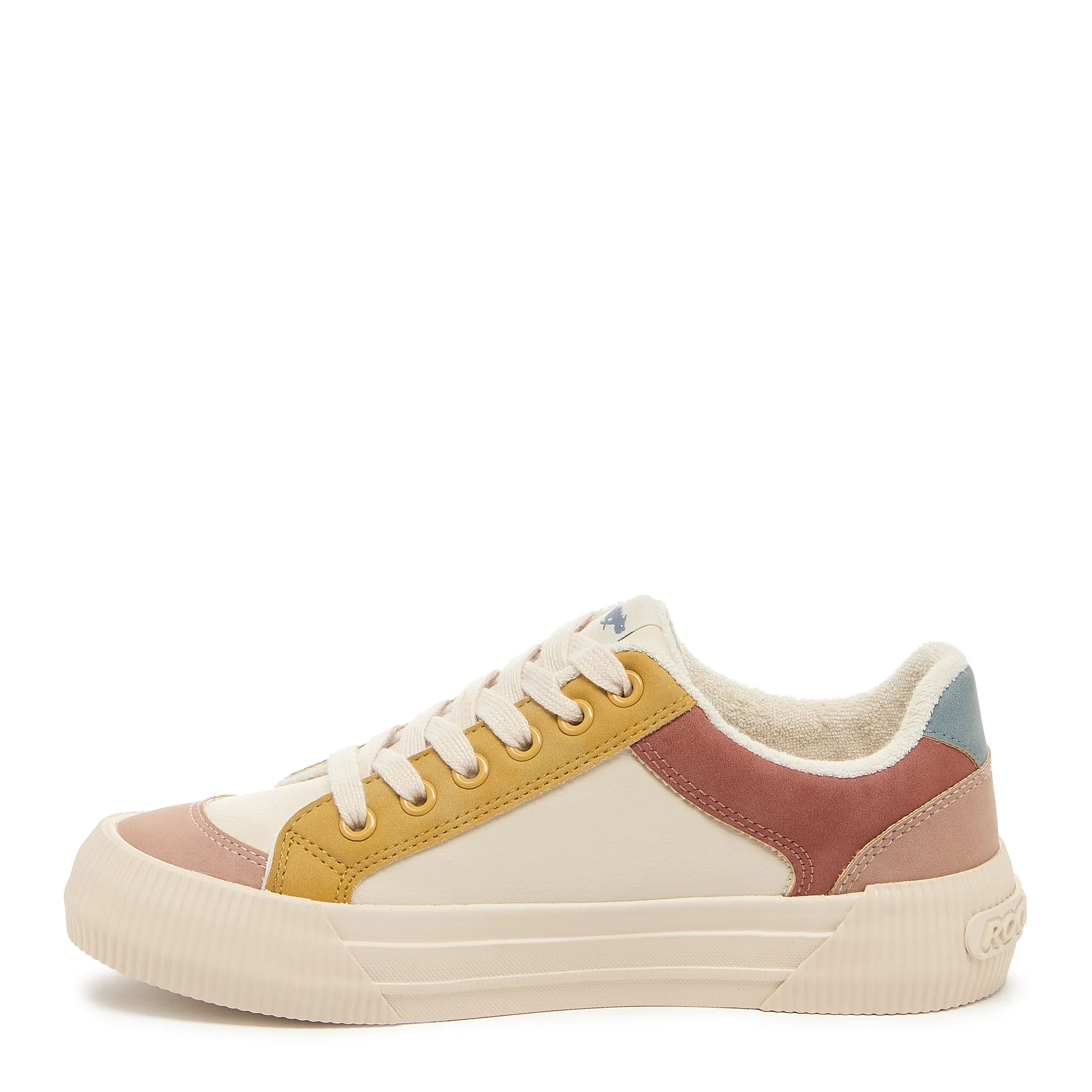 Cheery Tan Colour Block Trainers