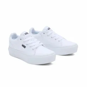 Children’s Casual Trainers Vans Seldan Platform White