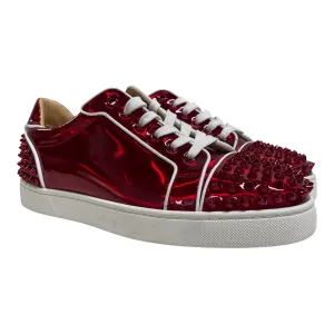 Christian Louboutin/Low-Sneakers/EU 40/Leather/RED/