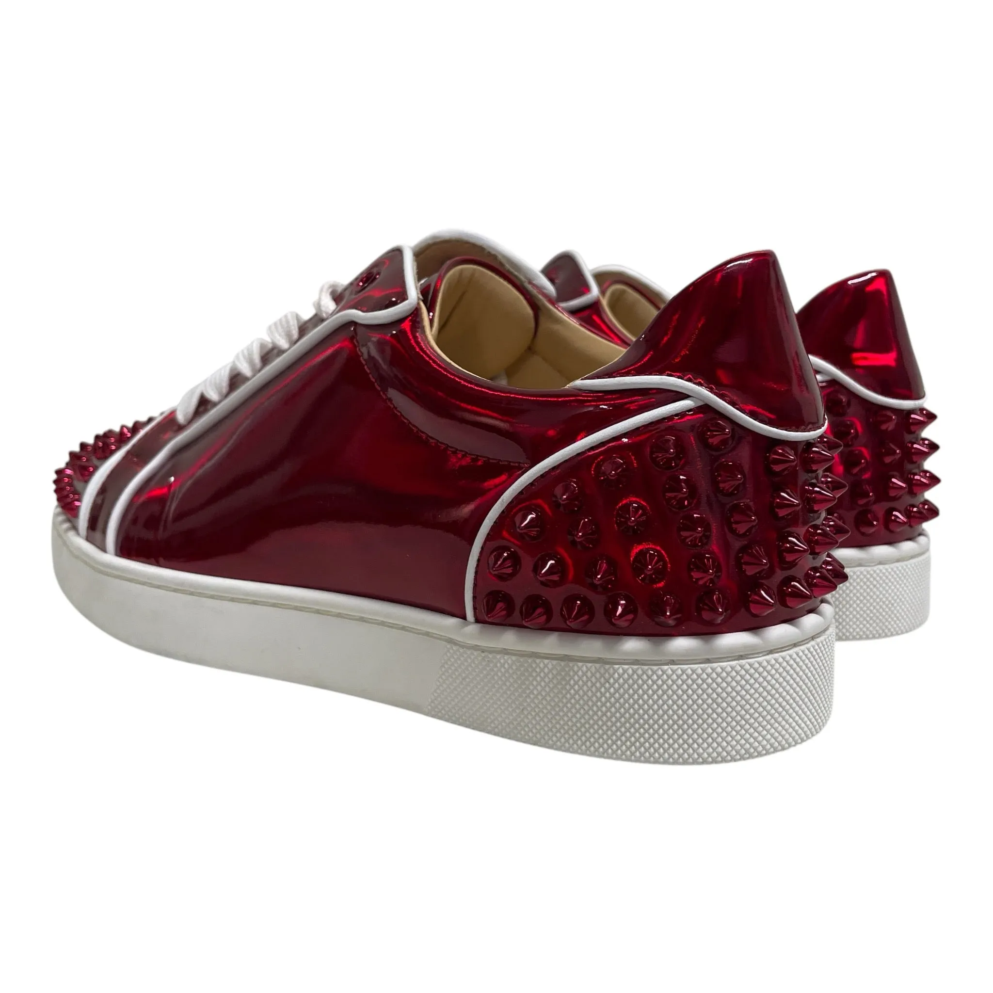 Christian Louboutin/Low-Sneakers/EU 40/Leather/RED/