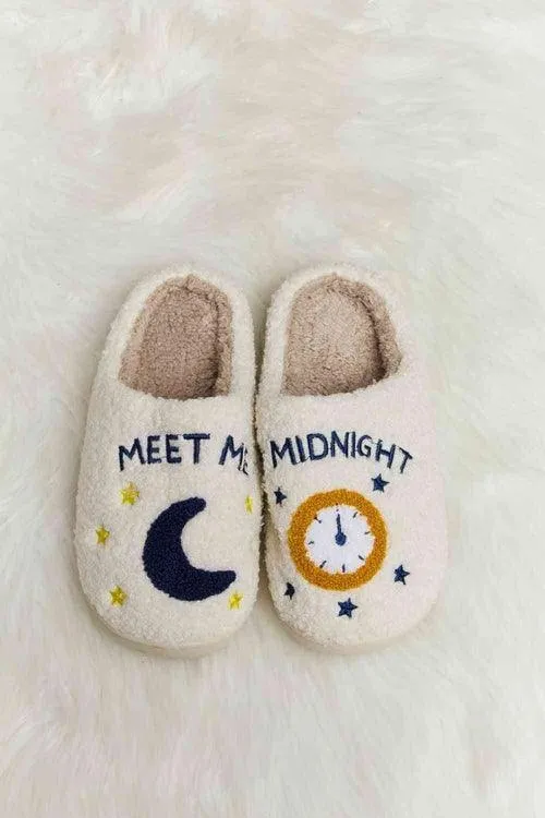 Comfy Cozy Plush Slide Slippers