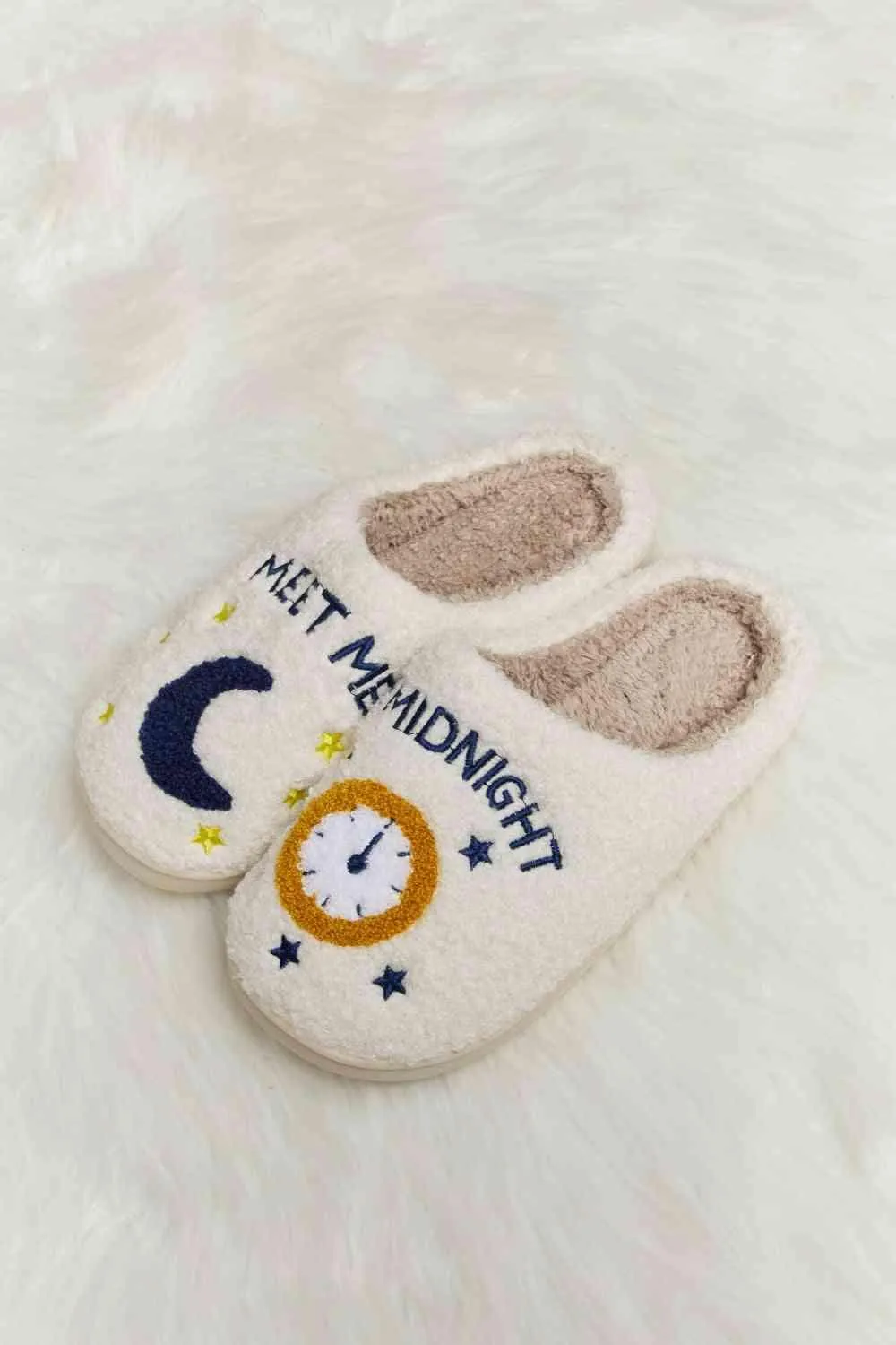 Comfy Cozy Plush Slide Slippers