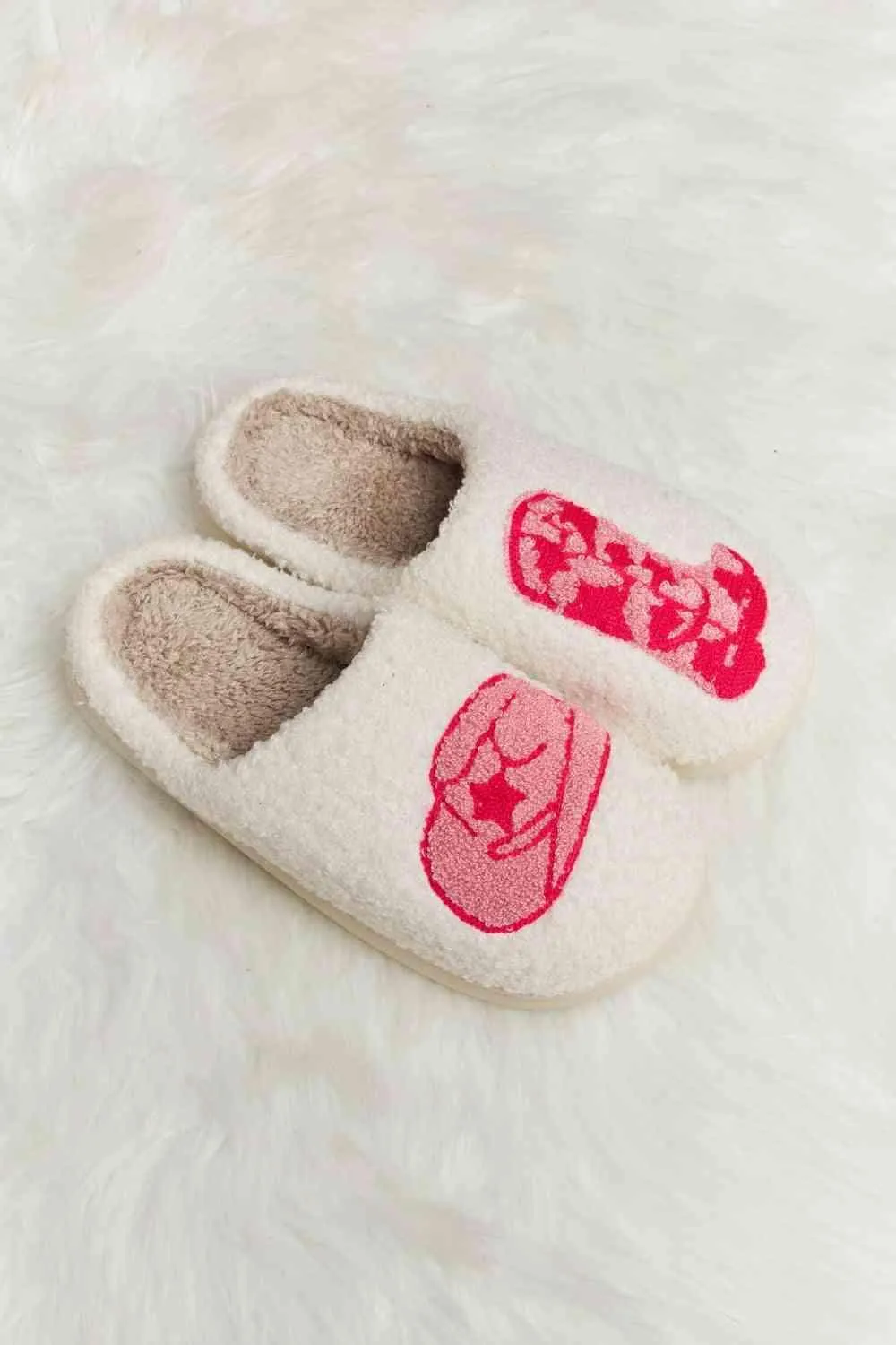 Comfy Cozy Plush Slide Slippers