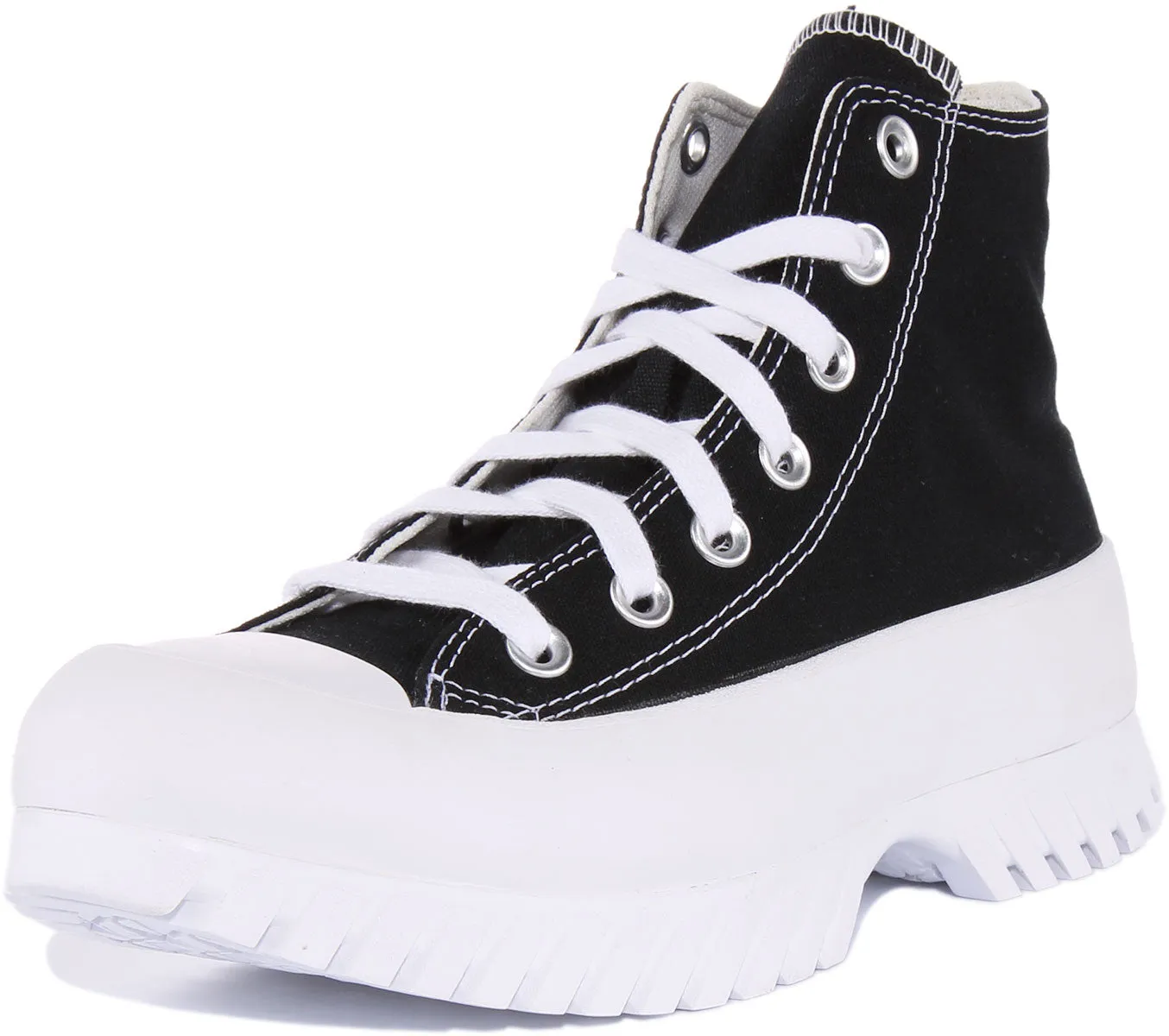 Converse Lugged 2.0 A00870C In Black White For Women