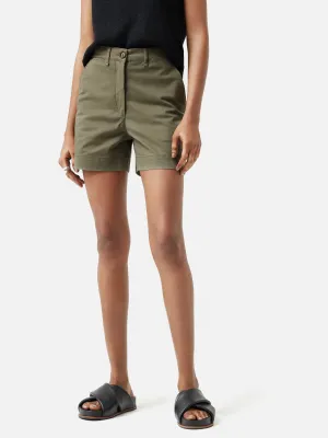 Cotton Chino Short | Olive