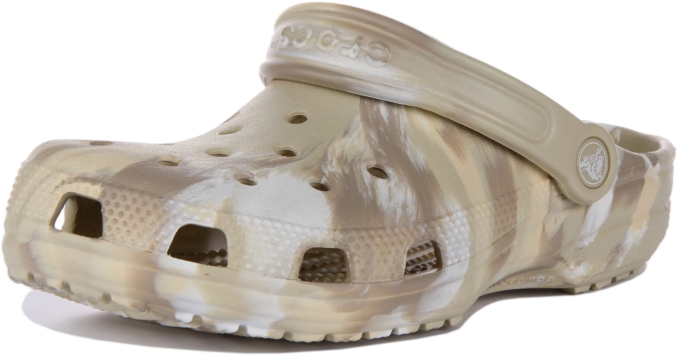 Crocs Classic Marble In Ivory