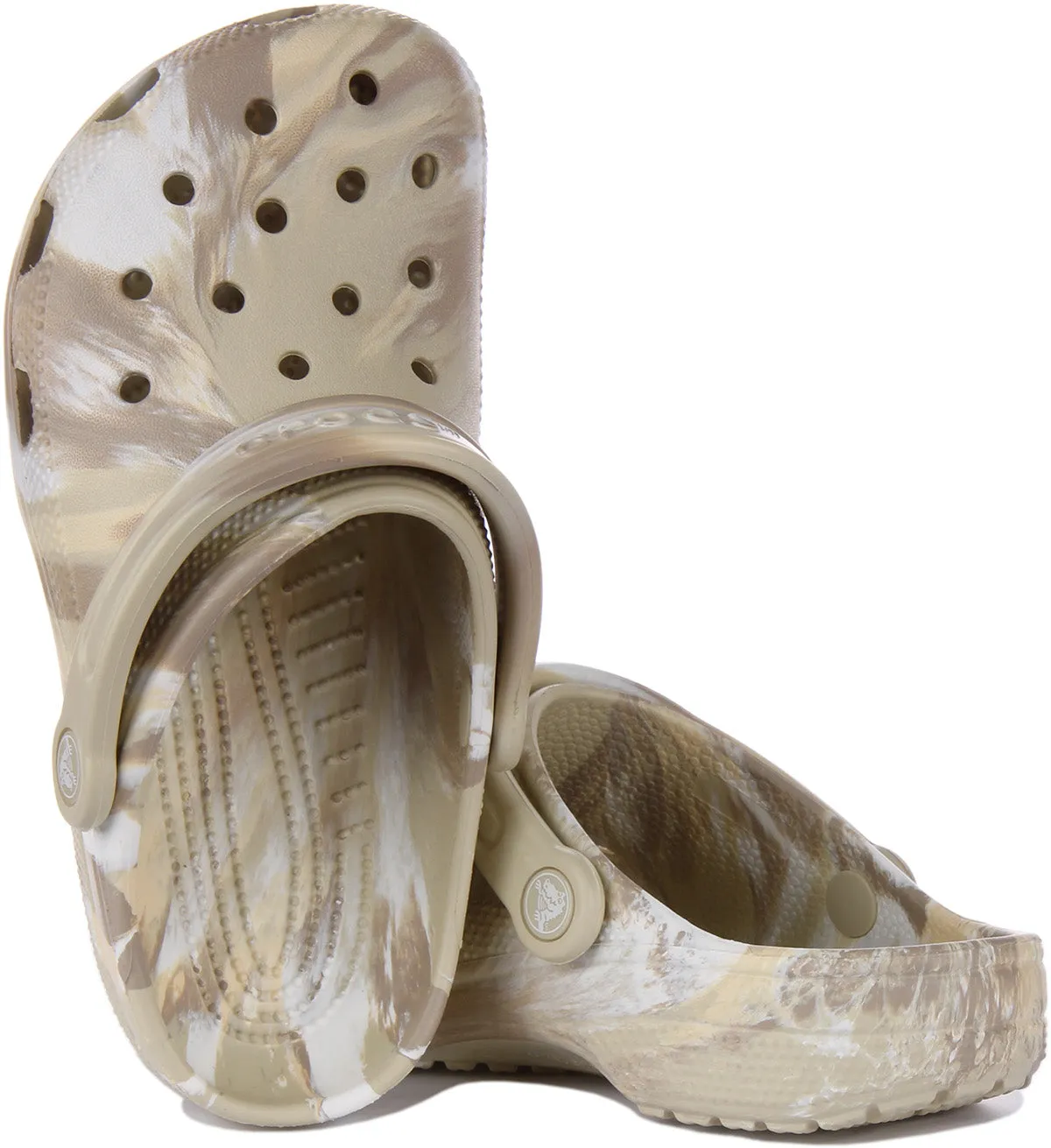 Crocs Classic Marble In Ivory