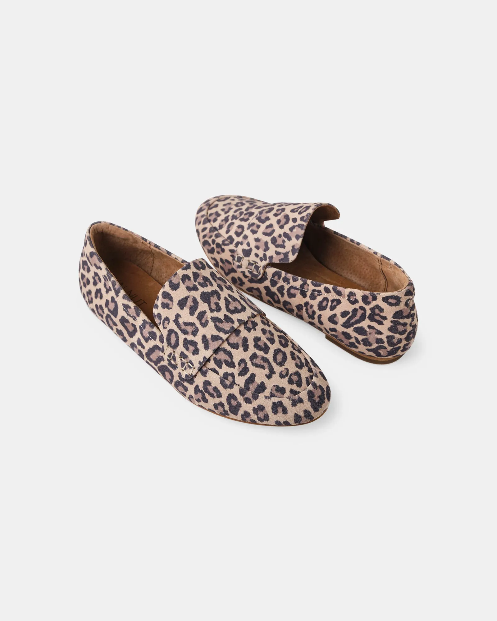 Dutch Leather Loafer - Leopard