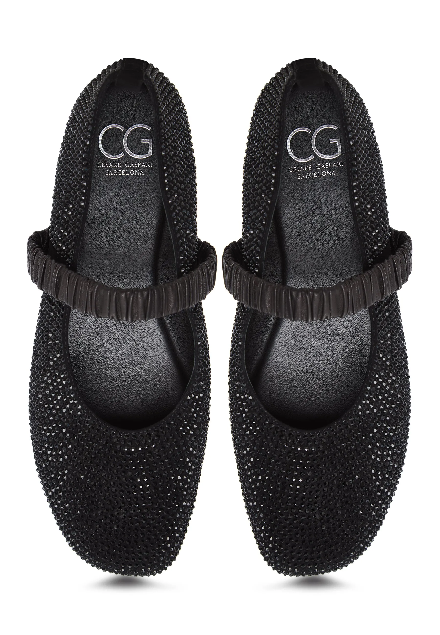 Embellished Flats Sophia - Black