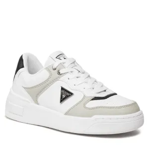 GUESS 4G Logo White Trainers