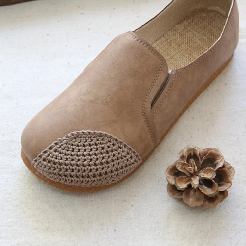 Handmade Comfortable Cotton Hemp Flats