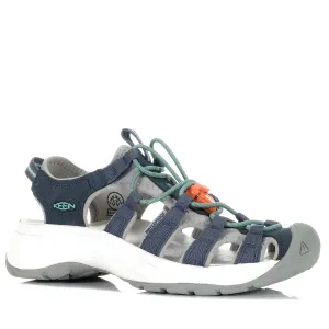 Keen Astoria West Sandal Navy/Beveled Glass