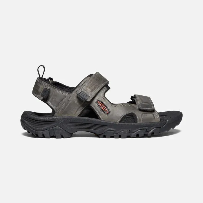 Keen Targhee III Open Toe Sandal Grey Black Men's