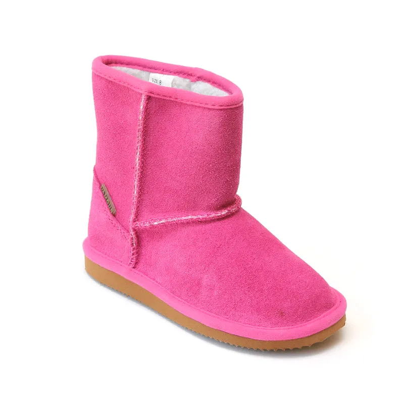 L'Amour Girls Suede Ankle Boot