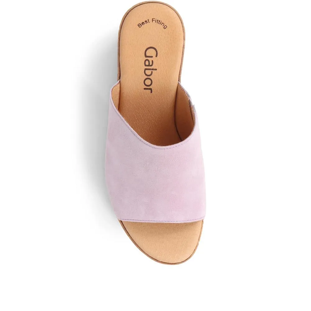 Leather Clog Mules - GAB37514 / 323 532