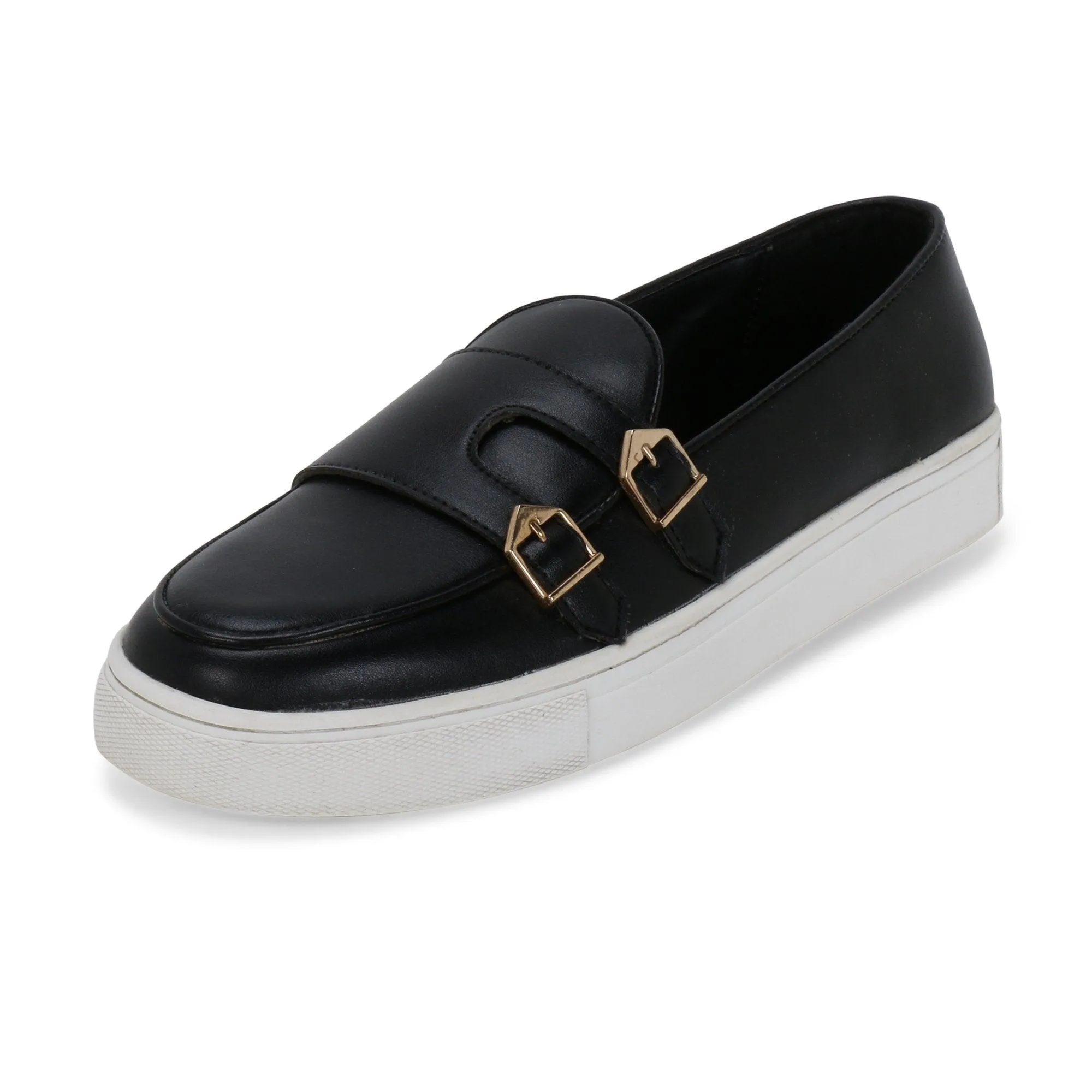 Madison Black Double Monk Classic Sneaker