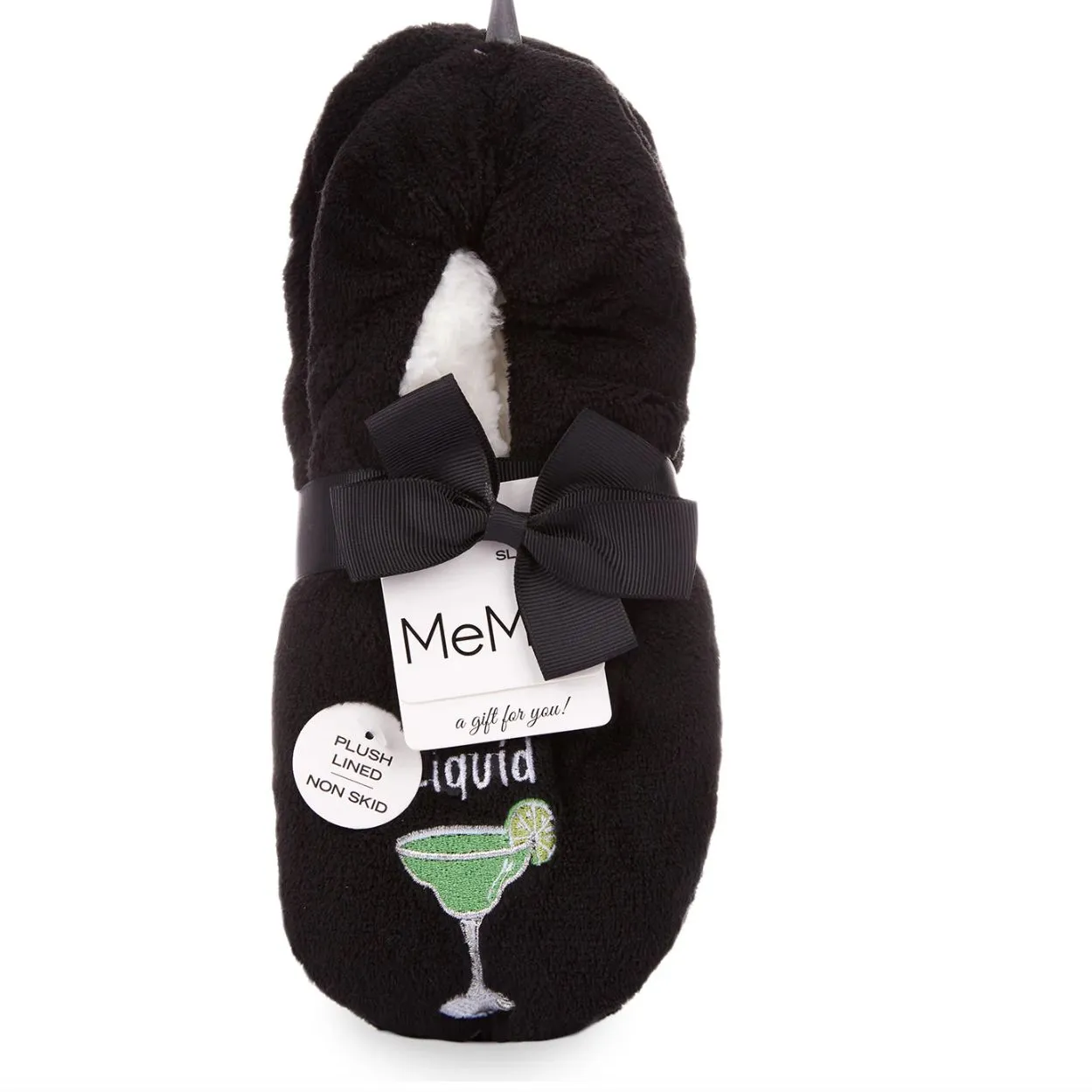 MeMoi Liquid Therapy Sherpa-Lined Slippers