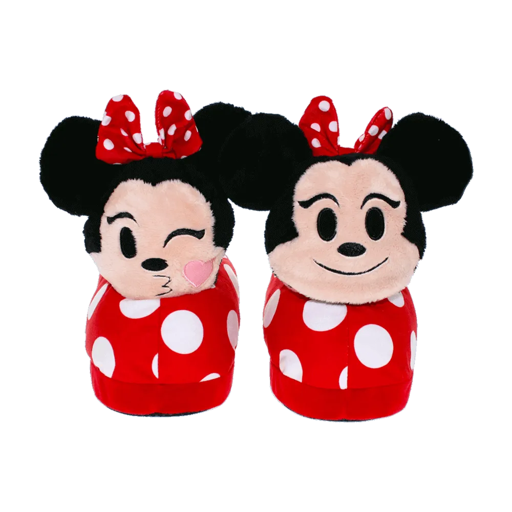 Minnie Mouse Emoji Flipemz Slippers