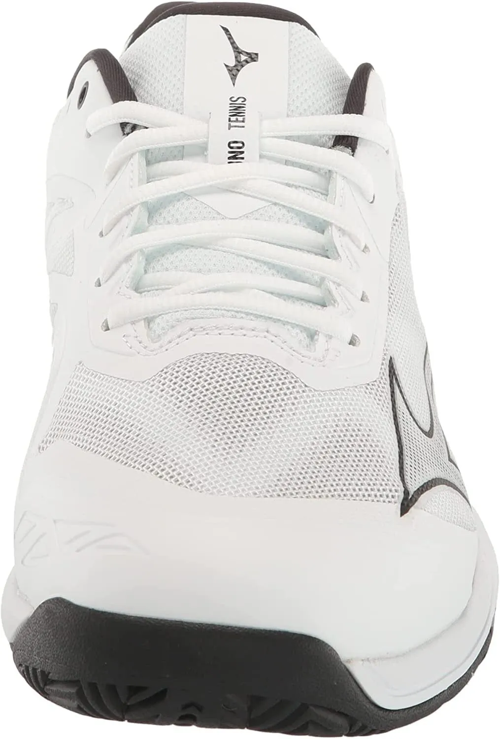 Mizuno Men's Wave Exceed Light AC Tennis Shoes - White/ Black