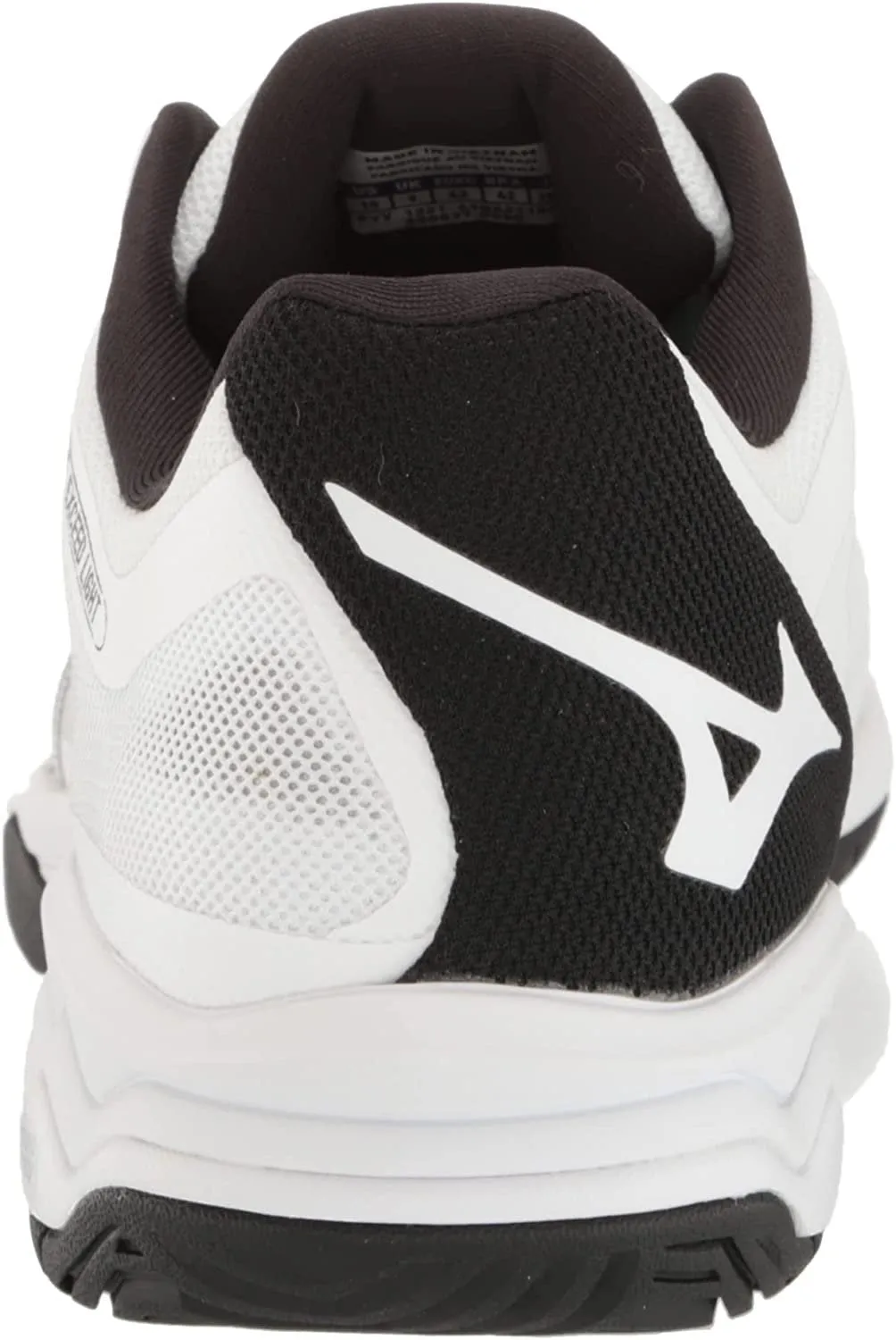 Mizuno Men's Wave Exceed Light AC Tennis Shoes - White/ Black