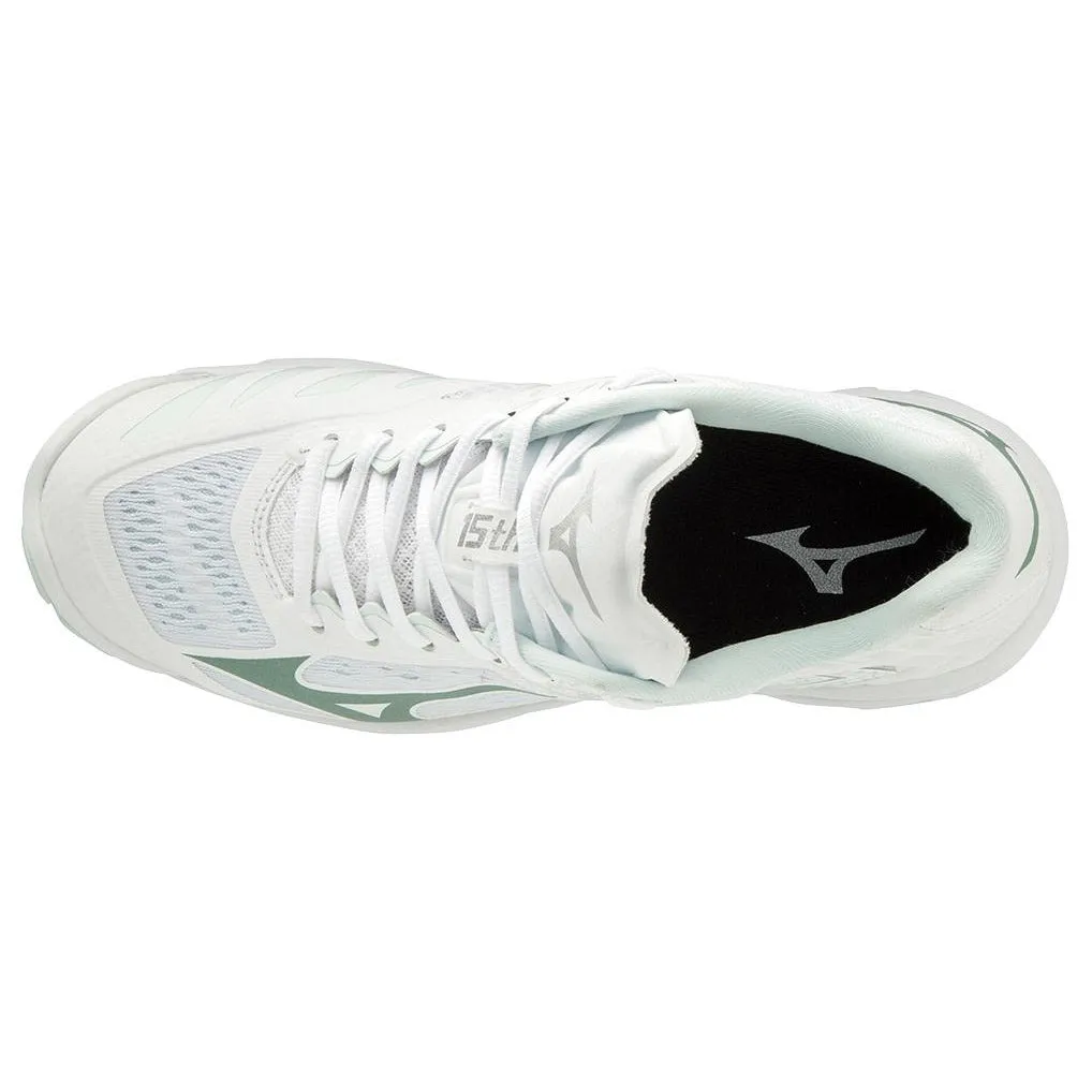 Mizuno Wave Lightning Z5 White Womens Indoor Court Shoes