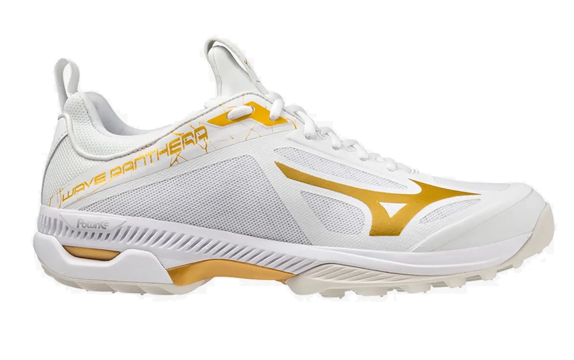 Mizuno Wave Panthera Mens (White/Gold)