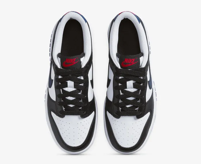 Nike Dunk Low Black White Midnight Navy Sale