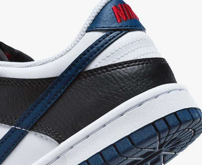 Nike Dunk Low Black White Midnight Navy Sale