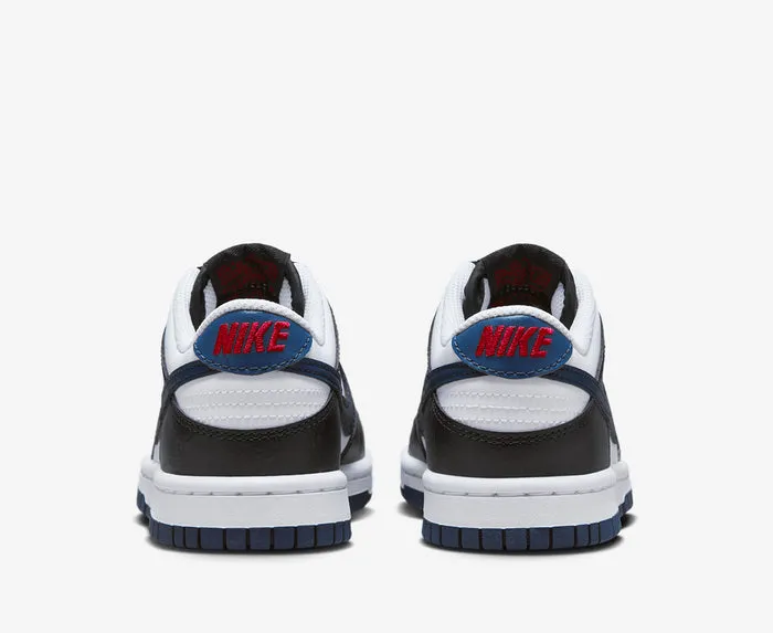 Nike Dunk Low Black White Midnight Navy Sale