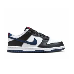 Nike Dunk Low Black White Midnight Navy Sale