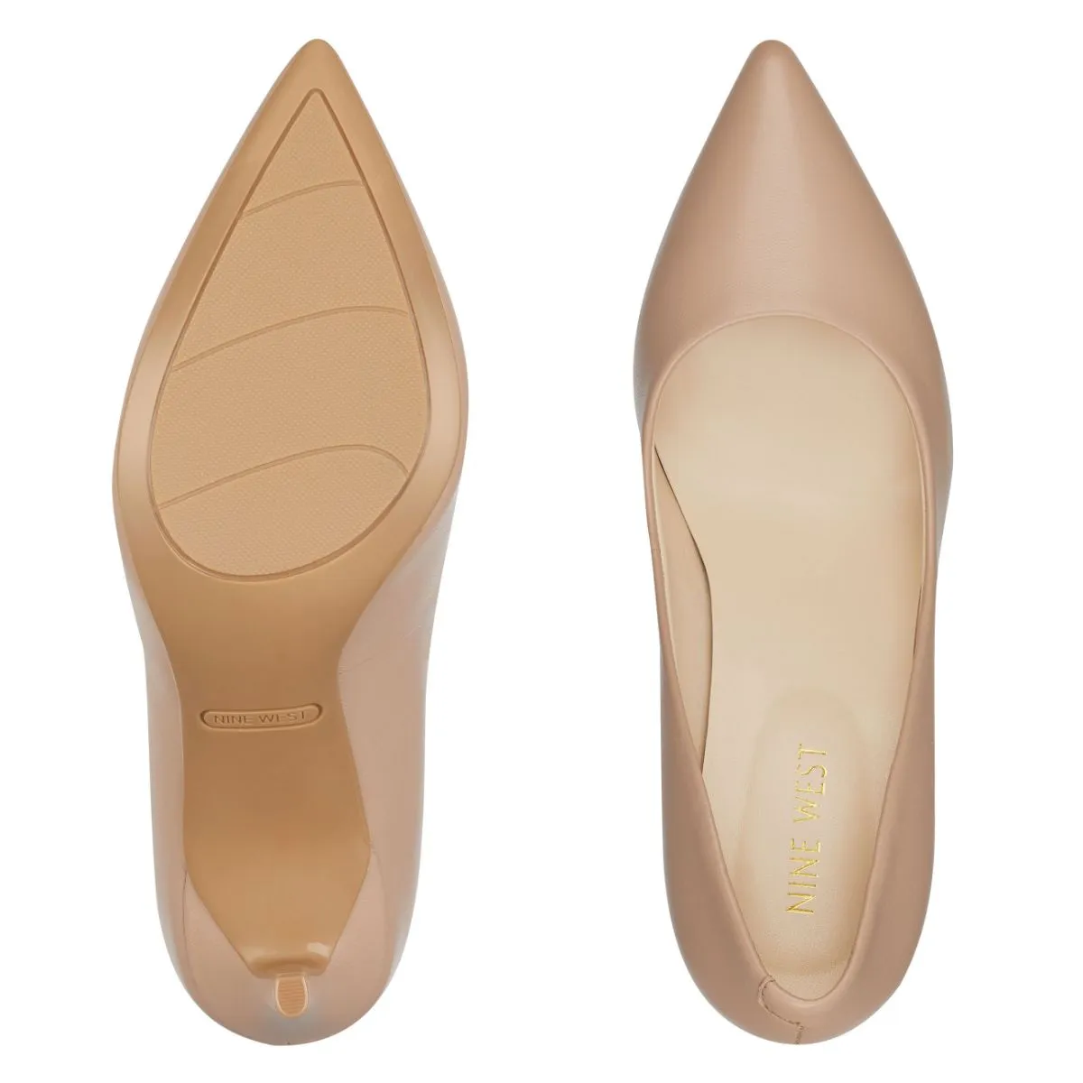 Nine West Women's Etta Pumps in Light Natural