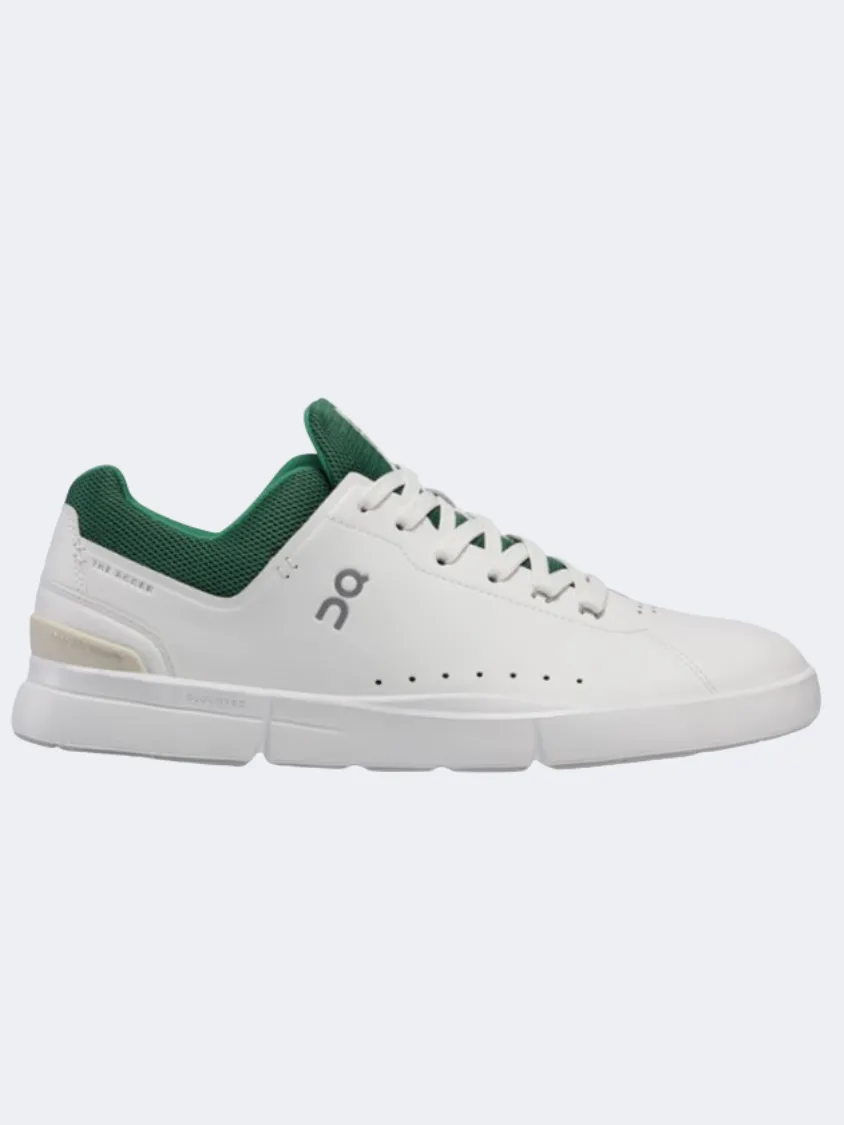 On The Roger Advantage 1 Men Lifestyle Shoes White/Green