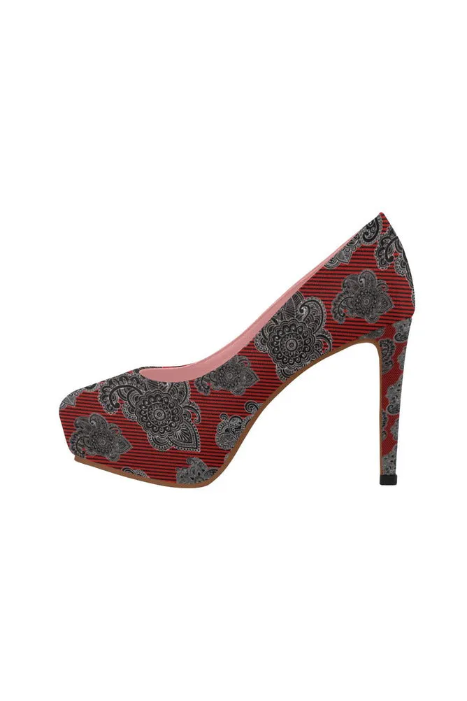 Paisley Power Women's High Heels