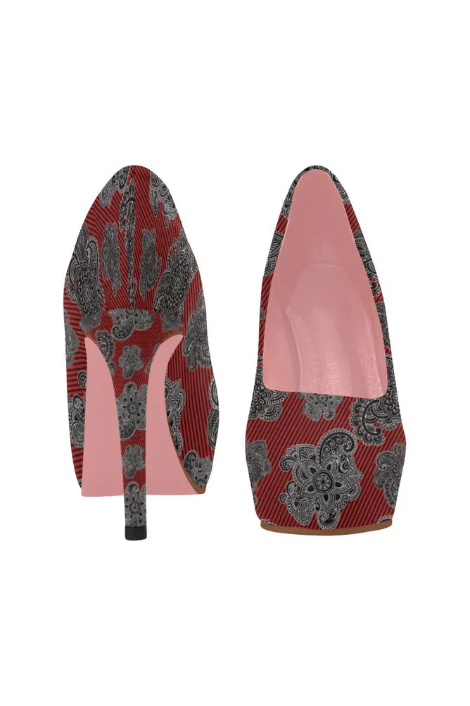 Paisley Power Women's High Heels