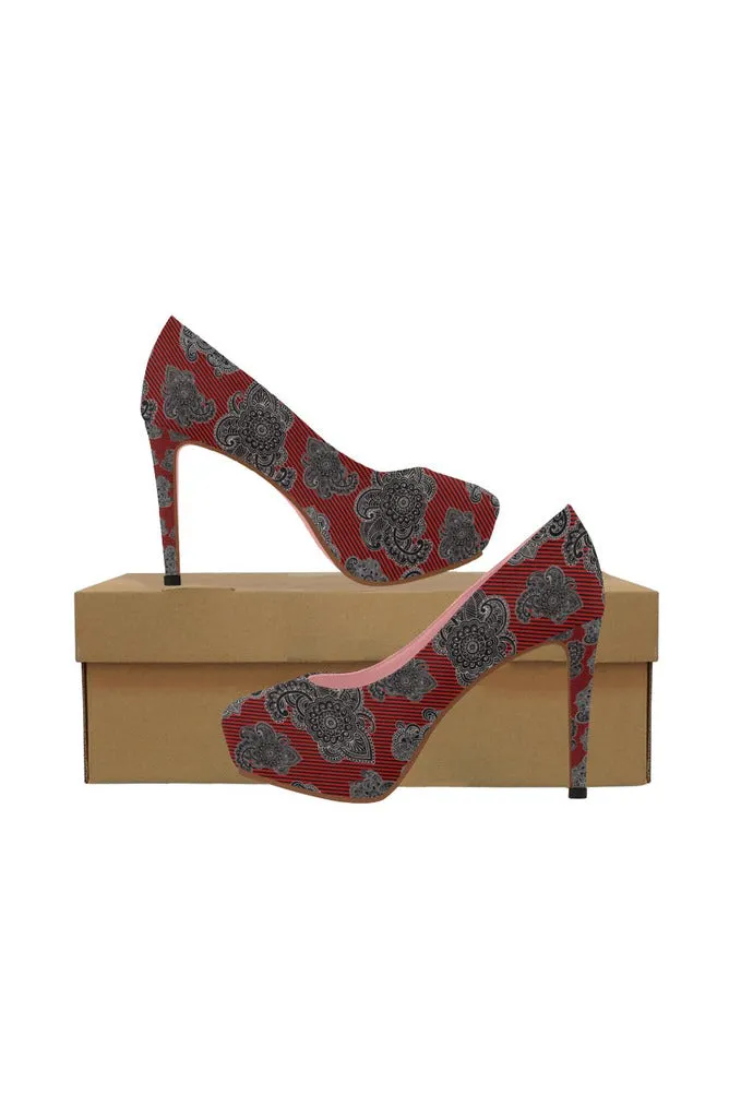 Paisley Power Women's High Heels